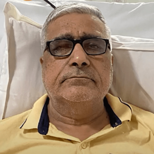 Knee replacement patient testimonials- Mr Amarnath Sethi